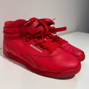 Reebok Bright Red Sneakers